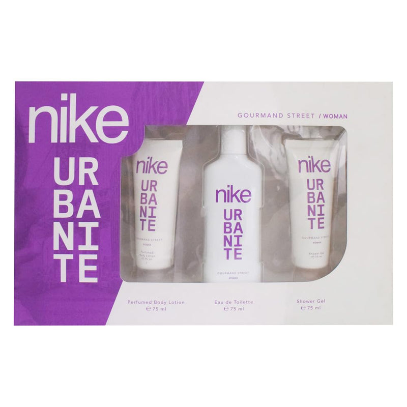 Nike Urbanite Gourdmand Street Woman Giftset Edt 75Ml + Body Lotion 75Ml + Shower Gel 75ml
