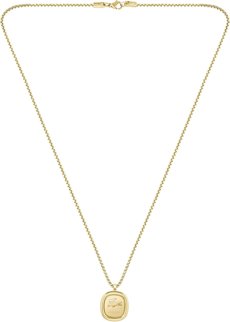 Vigor Collection Men's Necklace Stainless Steel and Yellow Gold - Gold