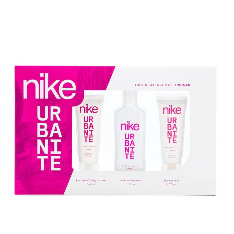 Nike Urbanite Oriental Avenue Women Giftset Edt 75ml + Body Lotion 75Ml + Shower Gel 75ml