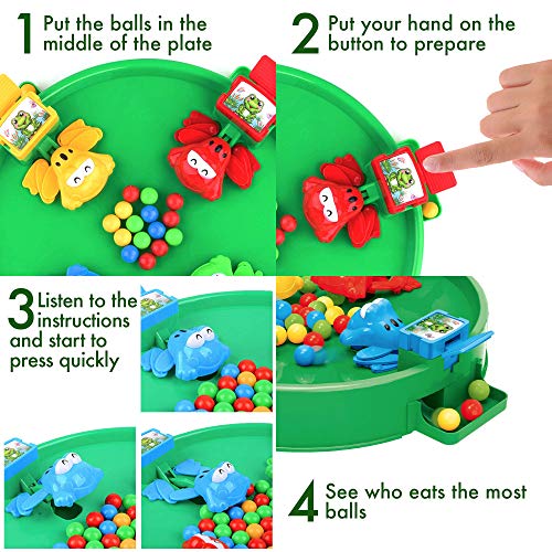 Hungry Frogs Game - 4 player
