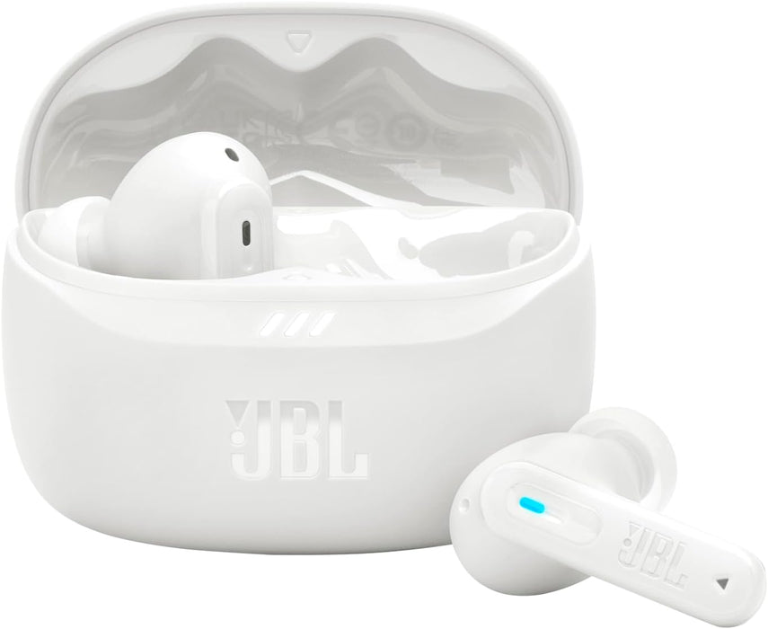 JBL Tune Beam Earphones, Bluetooth and Wireless, Water Resistant and Noise Cancelling with up to 48 Hours Battery Life, Blue - ‎ JBLTBEAMBLU