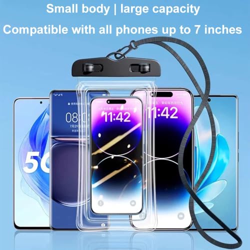 Fitto Universal Waterproof Mobile Phone Bag Case for Outdoor, Beach, Pool, Hiking, Travel ??Dry Bag for Smartphones
