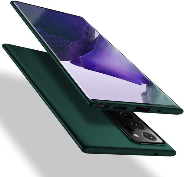 X-level Samsung Galaxy Note 20 Ultra/Note 20 Ultra 5G Case Slim Fit Soft TPU Ultra-Thin Note 20 Ultra Mobile Phone Cover Matte Finish Coating Grip Phone Case for Samsung Note 20 Ultra/Note 20 Ultra 5G - Green
