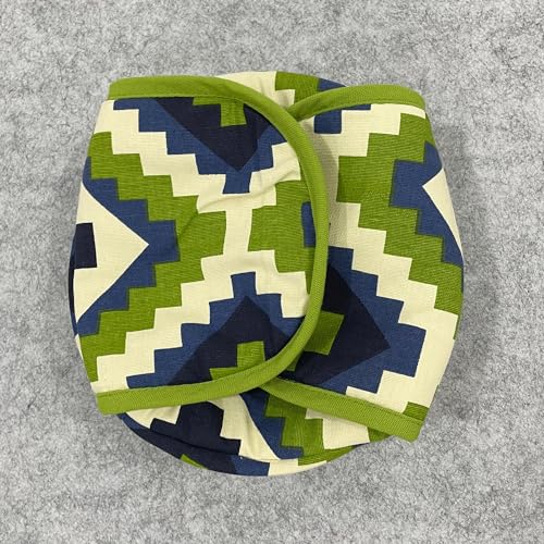 Swayam 100% Cotton Cloth Roti Cassrole | Hot Chapati Box | Bread Basket Washable with Chain | Roti Rumal