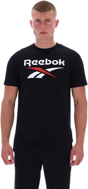 Mens BRUNO BIG LOGO CREW NECK SS TEE T-shirt (pack of 1) - BLACK