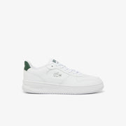 Men's L001 Set Leather Sneakers mens Sneaker - White/Dark Green
