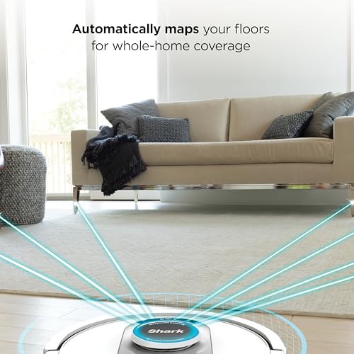 Shark AI Ultra Voice Control Robot Vacuum with Matrix Clean Navigation, Home Mapping, 60-Day Capacity, Self-Empty Base for Homes with Pets, Carpet & Hard Floors (Silver/Black)