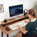 Aothia Mouse Mat Small protector Pad - Multifunctional Dual-sided Office Mouse Pad,Smooth Surface Soft Desk Pad,60cm x 35cm Waterproof Desk Mat, Pu Leather Desk Cover for Office/Home