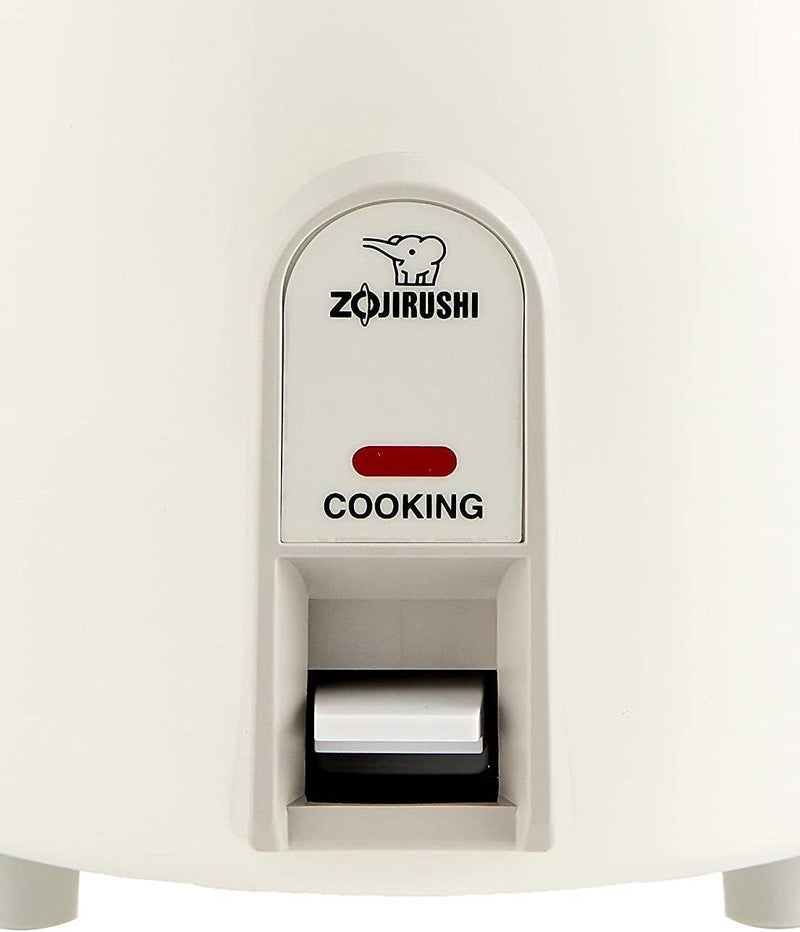 Zojirushi Electronic Rice cooker & Steamer-White, NH-SQ 0.6L
