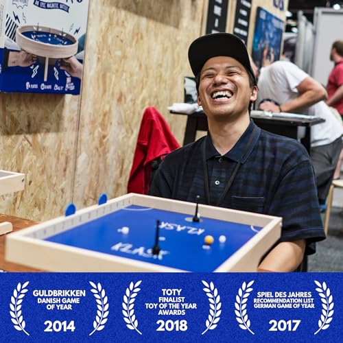 Marektoy Klask: The Magnetic Award-Winning Party Game Of Skill - For Kids And Adults All Ages That'S Half Foosball, Air Hockey