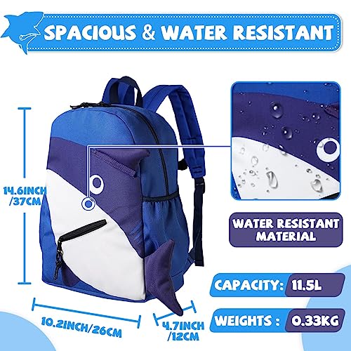 VASCHY Toddler Kids Backpack,Cute Lightweight Schoolbag for Little Children Preschool Boys Girls Bookbag with Chest Strap 3D Shape