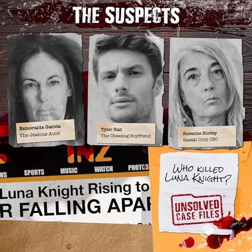 Unsolved Case Files Quick Play: Who Murdered Luna Knight? | Cold Case Murder Mystery Game