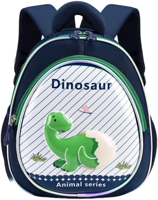Kids Backpack,Cute 3D Hard Shell Kids Backpack Lightweight Water Resistant Preschool Fashion Kindergarten LABUBU Backpack Small Children School Bag with Adjustable Shoulder Straps - Dinosaur