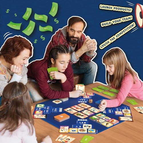 Skillmatics Start Up Board Game - Entrepreneurship & Business Strategy for Kids, Teens & Adults, Fun for Family Game Nights, Educational Gifts for Boys & Girls Ages 7, 8, 9, 10 & Up