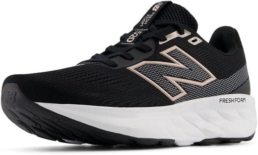 Fresh Foam 520 V9 Running Shoes - Black/Castlerock/Metallic Rose