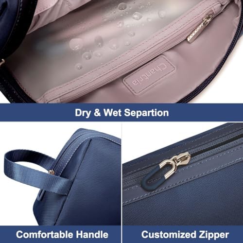 Women's Makeup Bag, Large Capacity Cosmetic Bags for Women, Stylish and Durable Women's Carry-all Bag with Multiple Pockets Daily Use for Women
