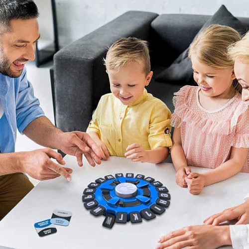Words Game, Quick Word Think Alphabet Letters Games with Timer Stop for Family Party, Letter Pressing Categories Fast Boardgame for Adults Kids,Learning Game Great for All Ages