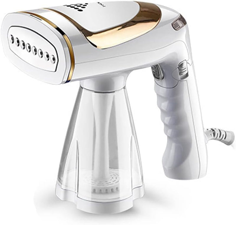 Travel Steam Generators，Portable Handheld Garment and Fabric Steamer 1600 Watts,40-Second Fast Heat-up, Auto-Off, Large Detachable Water Tank,2 in 1 Fabric Wrinkle Remover and Clothing Iron