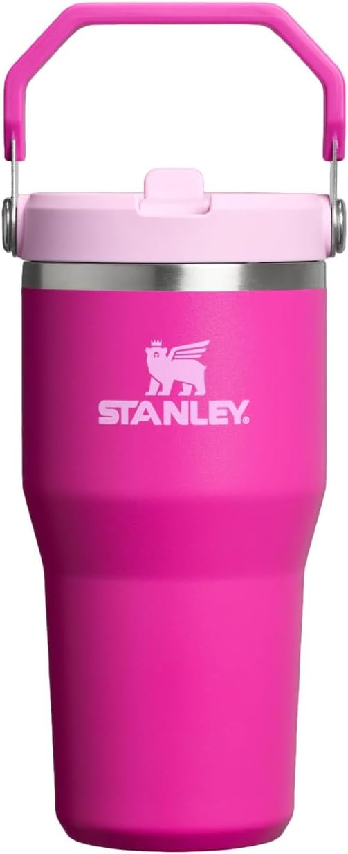 Ice Flow GO 590ml/20oz Flip Straw Wtr Btl Violet Blossom