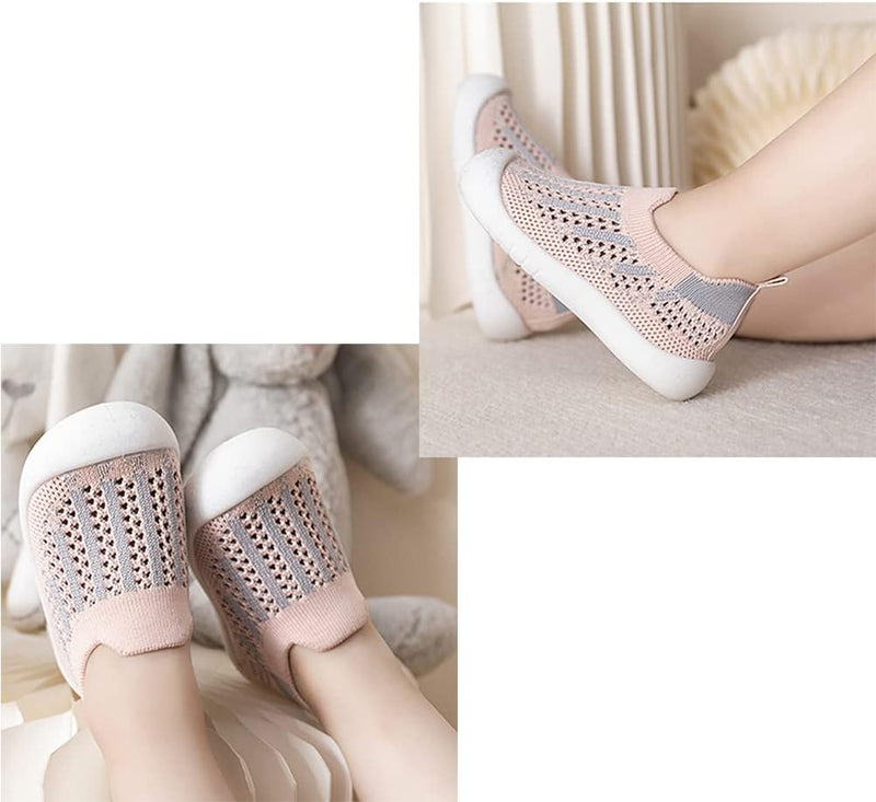 OAISNIT Baby Boy Girl Shoes Breathable Mesh Sneakers Lightweight Non-Slip Toddler Walking Shoes Infant First Walkers 6-24 Months