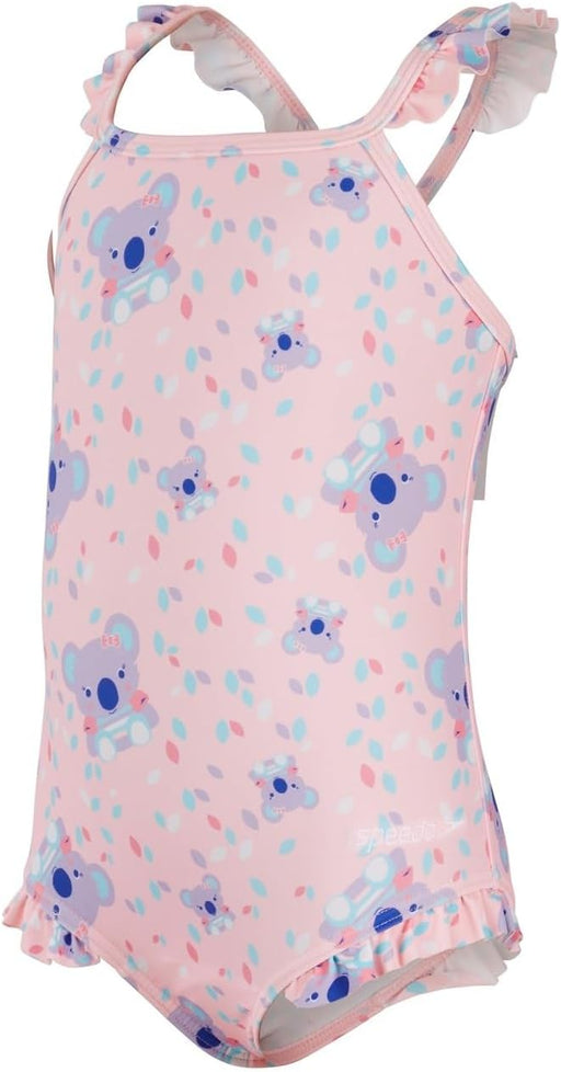 Girl's Girls Koko Koala Allover Thinstrap Swimsuit - Galinda/Hard Candy/Powder Blush/Marine Blue/Beautiful Blue
