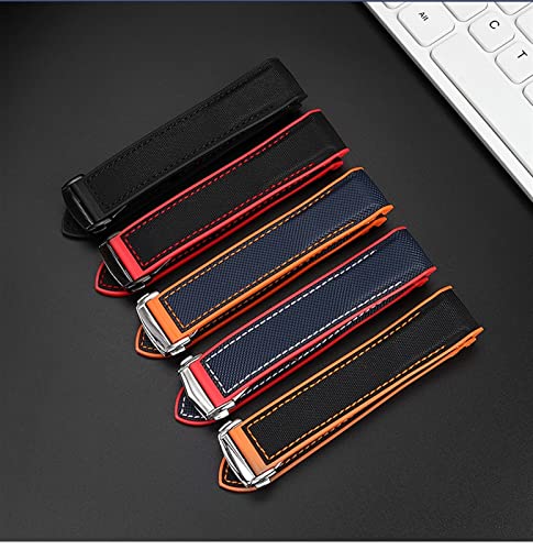 GANYUU Silicone Nylon Watchband For Omega Seamaster 300 Speedmaster 8900 Planet Ocean 20mm 22mm 21mm Watch Strap Tools