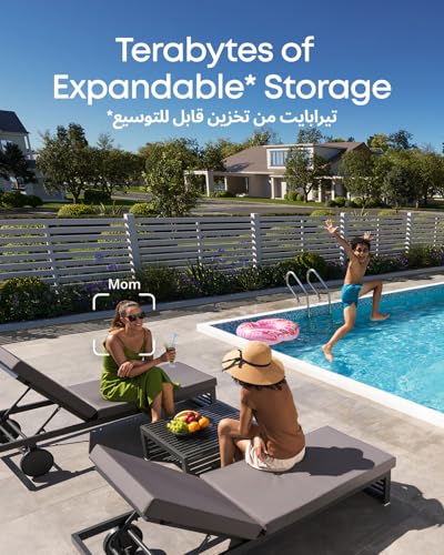 eufy Security eufyCam 3 2-Cam Kit, Security Camera Outdoor Wireless, 4K Camera with Integrated Solar Panel, Forever Power, Face Recognition AI, Expandable Local Storage up to 16TB, No Monthly Fee