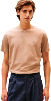 Mens Ess seasonal reg fit S/S T-Shirt (pack of 1) - Coastal Taupe