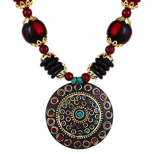 YouBella Stylish Afghani Tribal Jewellery Set for Women (multicolour)(MV-FS6S-86K3)