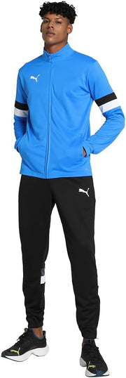 mens teamRISE Tracksuit (pack of 1) - Ignite Blue-PUMA Black
