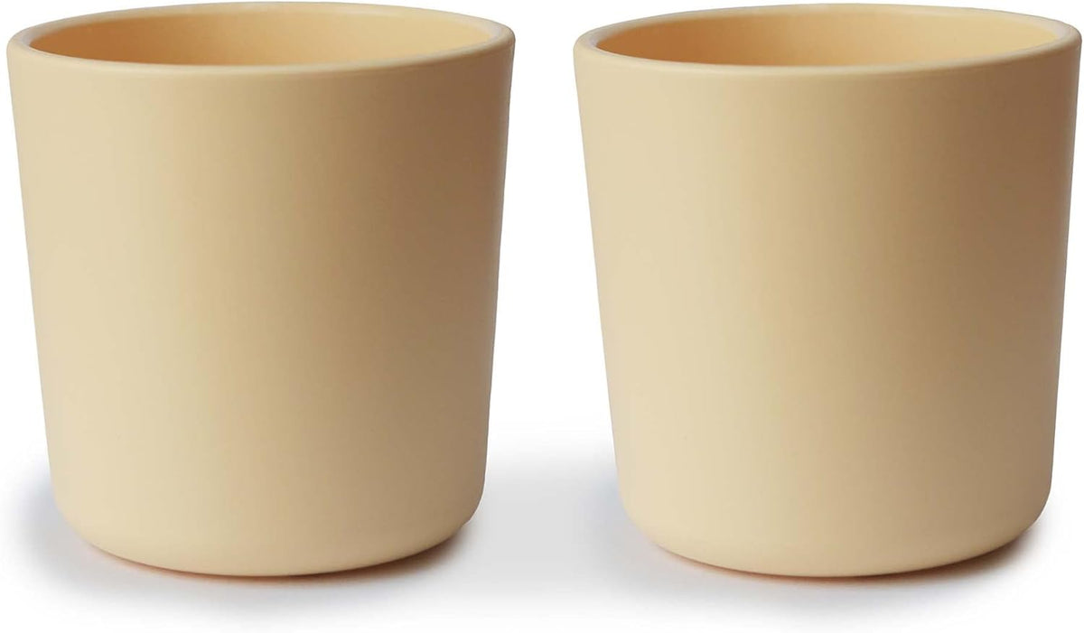 Dinnerware Cups for Kids Set of 2 Reusable BPA Free Dishwasher & Microwave Safe Cups Easy to Hold Made in Denmark (Sage) – image 13