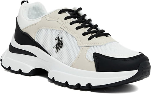 U.S POLO ASSN. LEAH GLB 5FX OD_POWDER womens Sneaker - White