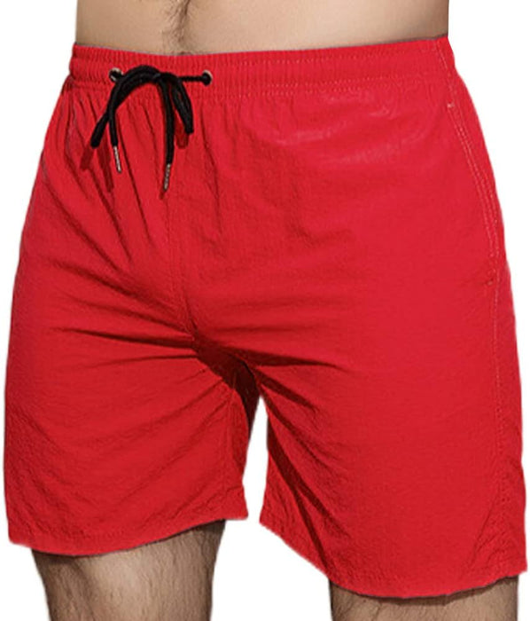 Dress Cici Boy’s Swim Trunks, Beach Shorts, 100% Quick Dry Polyester, No Stretching 4 Inch Men’s Trunks Shorts