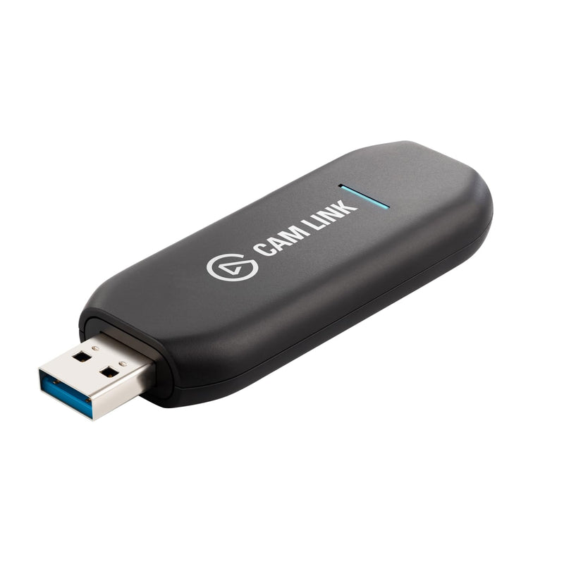 Elgato Cam Link 4K, External Camera Capture Card, Stream and Record with DSLR, Camcorder, ActionCam as Webcam in 1080p60, 4K30 for Video Conferencing, Home Office, Gaming, on OBS, Zoom, Teams, PC/Mac