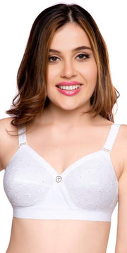 Women KRUTIKA CHIKEN Bra - White