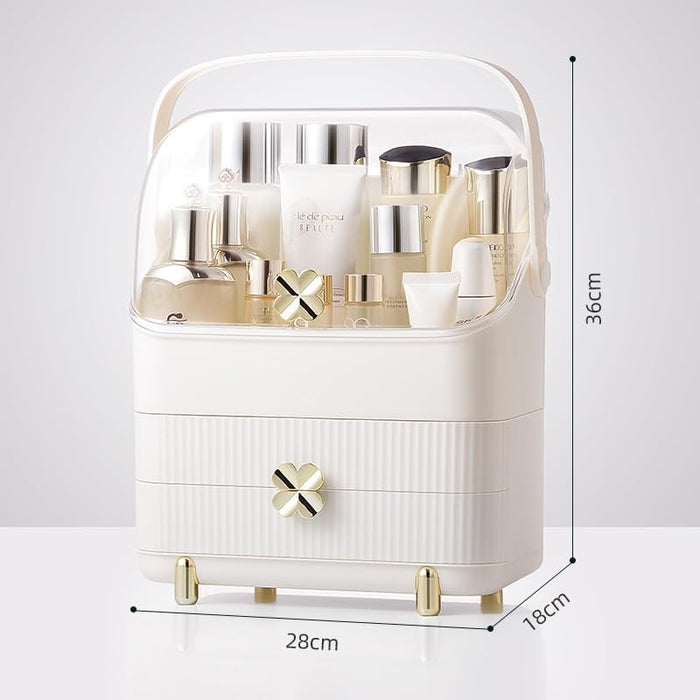 Makeup Organizer Cosmetic Display Case Skin Care Organizer Desk Vanity Organizer for Bathroom Countertop,Bedroom