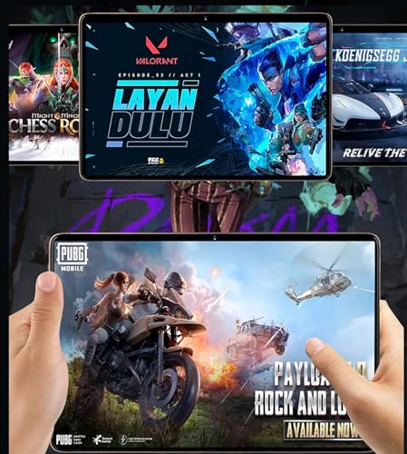 X-Prime A15 Max 10.1" HD Display Android 13 Slim Smart Tablet PC with Keyboard, Mouse, Dual SIM, 5G Network, Wifi Tablet, 8GB RAM 256GB ROM, Dual Camera, Google Meet and Zoom Supported (Gray)