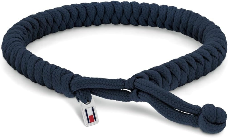 Tommy Hilfiger Jewelry Nylon Bracelet for Men - Available in Brown, Blue and Green - Blue