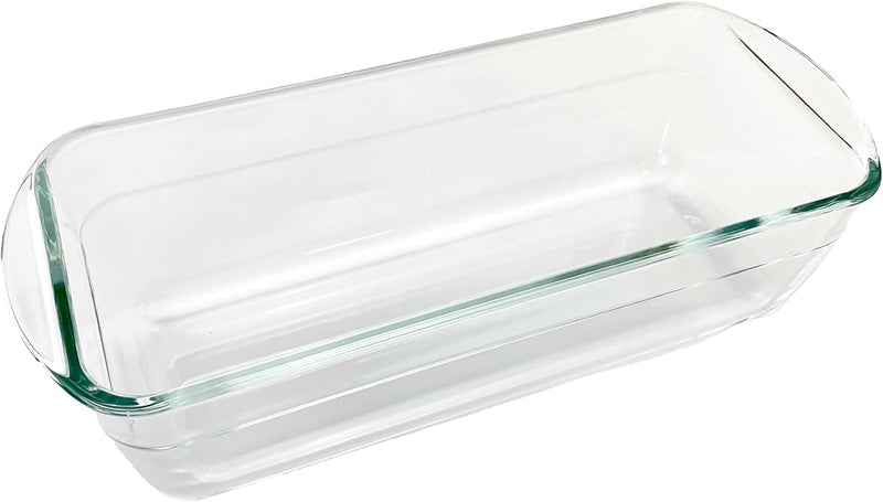 Taliona Rectangle Glass Bread Pan 1.5L, Clear, TL2213617, Bakeware