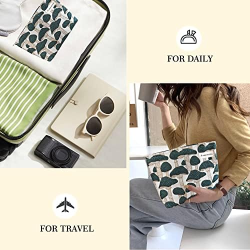 STARDW Flower Cosmetic Bags Makeup Bags for Women and Girls,Travel Makeup Bag Large Capacity Canvas Makeup Bag,Makeup Organizer Bag Zipper Pouch, Embossed pink, Large Capacity Aesthetic Makeup Bags