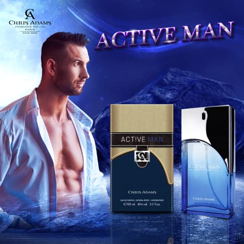 Chris Adams Perfumes Active Man Eau De Perfume, 100 ml