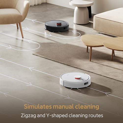 Xiaomi Robot Vacuum S20: 5000Pa Robot Vacuum and Mop with LDS Laser Navigation, Smart Mapping, 400mL Dustbin & 270mL Tank, Alexa/Google Assistant