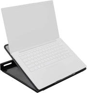 Amazon Basics Ventilated Adjustable Ergonomic Laptop Stand, 33 x 28.7 x 18.5 cm, Black