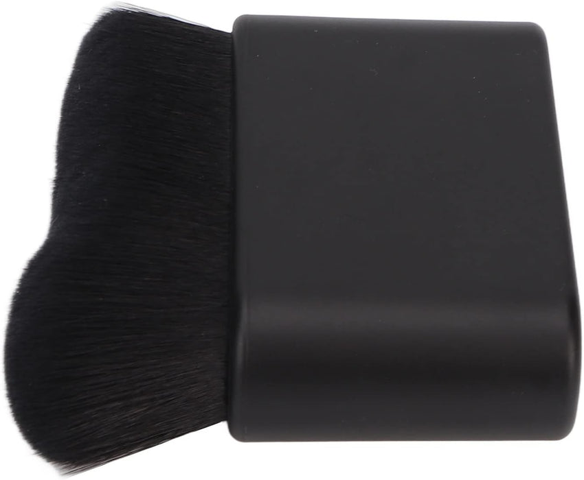 Cryfokt Tanning Brush, Self Tanner Brush Black Body Makeup Sturdy Maximum Coverage for Women for Home
