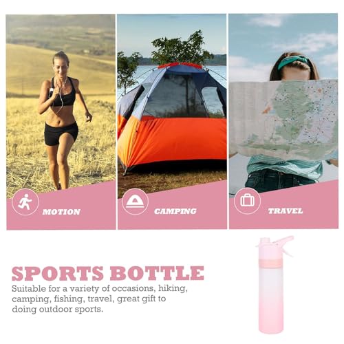Bolivia's Spray Water Bottle Kids, 650ml Sport Water Bottles, Reusable Fitness Water Jug, Leakproof Bpa Free Misting Water Bottle, Kids Cool Misting Water Bottles, Suitable for Cycling and School