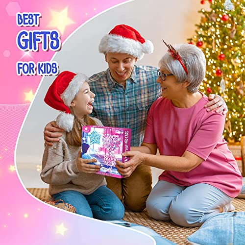 SYOSI 3D String Art Kit for Kids, Craft Kits for Kids Age 7-12 Gifts for 7-12 Year Olds Girls Arts and Crafts for Kids Age 7 8 9 10 11 12 Toys for 7 8 9 10 11 12 Year Old Girls DIY Lantern Toys