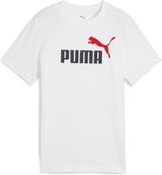 Unisex Kids ESS 2 COLOR No.1 Logo Tee Sportstyle Kids (pack of 1) - White