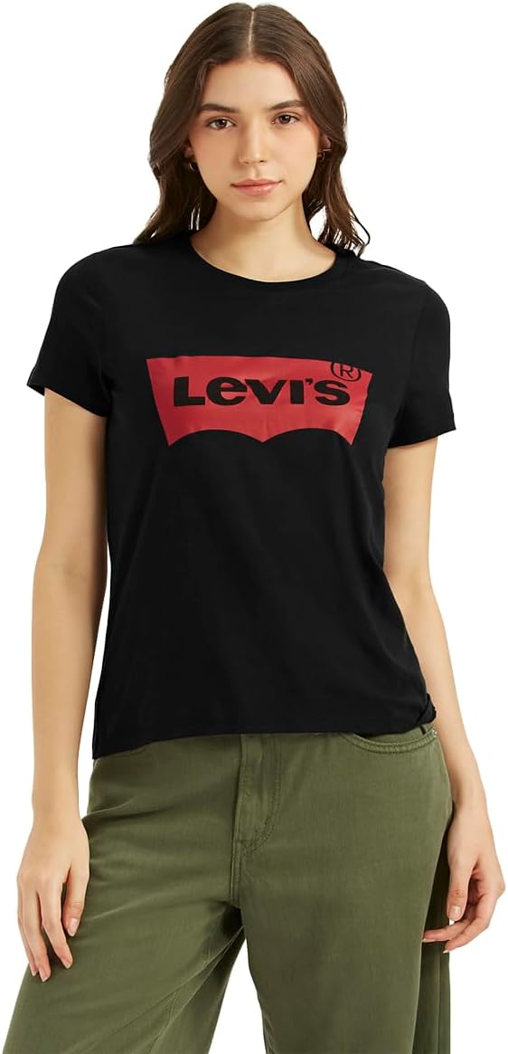 Womens Crewneck Classic Batwing Logo T T-shirt (pack of 1)