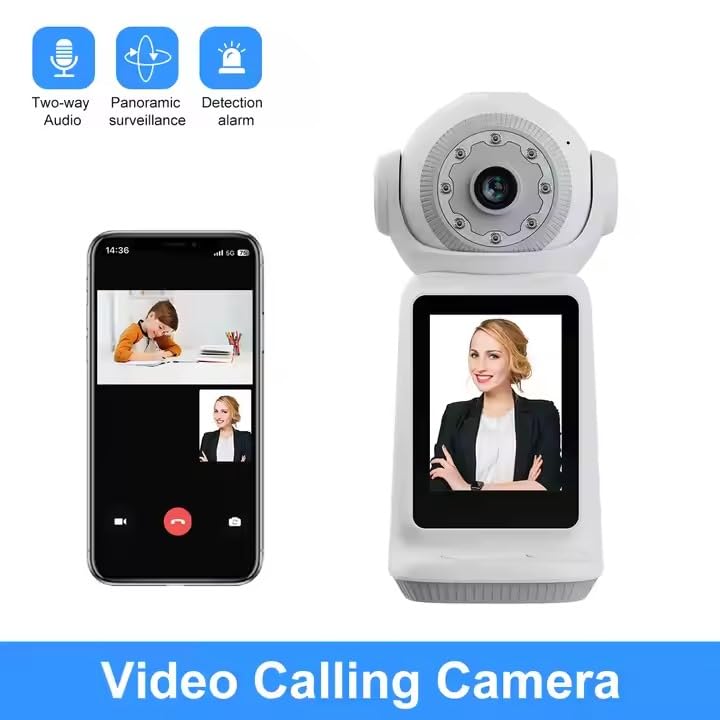 V380PRO Wireless IP camera with screen security house hold Smart wifi visual camera 360 degree mobile phone network monitoring