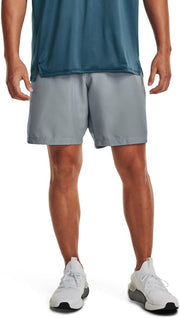 Men's Woven Graphic Shorts - Harbor Blue / / Lime Surge